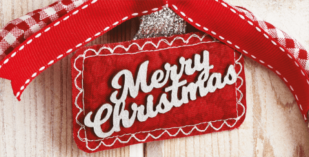 Christmas Embroidered Door Wreath Sewing Pattern