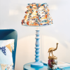 Scrap Fabric Lampshade: Upcycling Home Idea