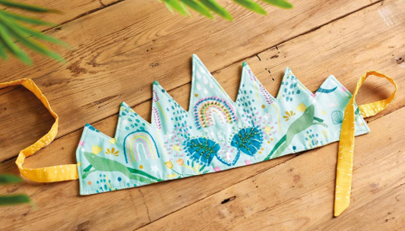 Fairytale Frog and Crown Sewing Pattern