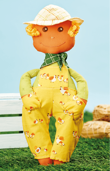 Farmer Dolly and Bag Set Sewing Pattern