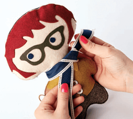 Felt characters