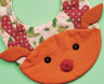 Christmas Character Baby Bibs Sewing Pattern