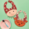 Christmas Character Baby Bibs Sewing Pattern
