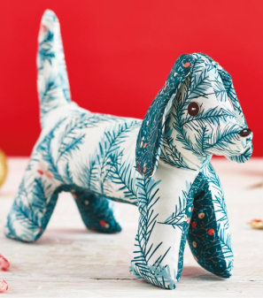 Christmas Dachshund Toy Sewing Pattern
