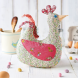 Easy Floral Hen Sewing Pattern
