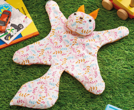 Easy Flying Squirrel Toy Sewing Pattern