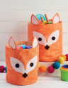 Fox Storage Totes Sewing Pattern