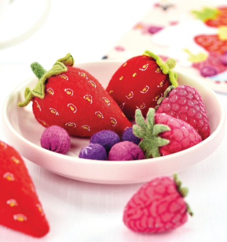 Quick and Easy Felt Fruit Sewing Tutorial