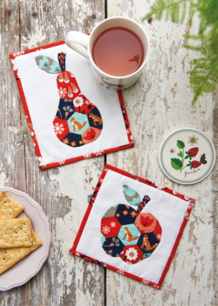 Patchwork Fruit Coasters Sewing Pattern