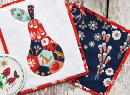 Patchwork Fruit Coasters Sewing Pattern