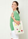 Fruit and Vegetable Embroidery Tote Bag Sewing Pattern