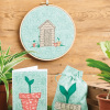 Machine Embroidered Garden Gift Set Pack