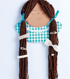 Kids Hair Clip Dolly Decoration Sewing Pattern