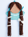 Kids Hair Clip Dolly Decoration Sewing Pattern
