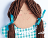 Kids Hair Clip Dolly Decoration Sewing Pattern