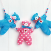 Love Heart Bear Decoration Sewing Pattern