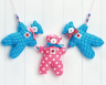 Love Heart Bear Decoration Sewing Pattern