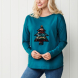 Christmas Sequin Sweater Top Sewing Pattern Christmas Sequin Sweater Top Sewing Pattern