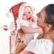 Santa Hooded Baby Towel Sewing Pattern
