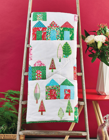 Patchwork House Block Quilt Sewing Pattern