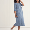 Jade Jersey Knit T-Shirt Midi Dress Sewing Pattern
