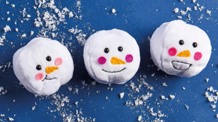 Juggling Snowballs Toy Sewing Pattern