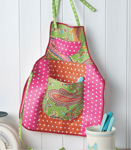 Children’s Oilcloth Apron Pinny Sewing Pattern