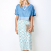 Top and Pencil Skirt Co-ord Sewing Pattern