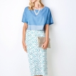 Boxy Top and Pencil Skirt