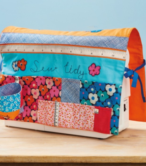 Sewing Machine Cover With Storage Sewing Pattern