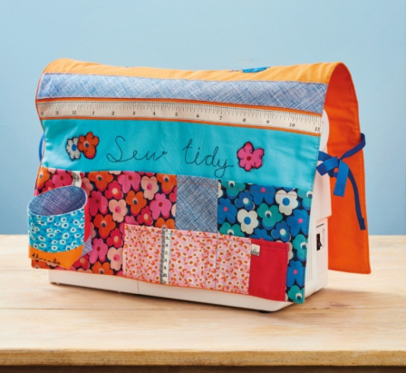 Sewing Machine Cover With Storage Sewing Pattern