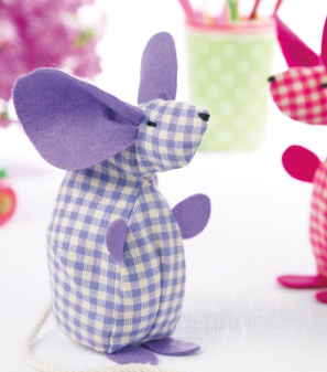 Beginner Mouse Toy Sewing Pattern