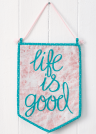 Motivational Wall Hanging Sewing Pattern