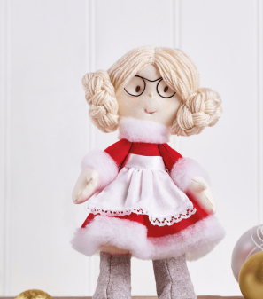 Mrs Claus Softie Toy Christmas Sewing Pattern