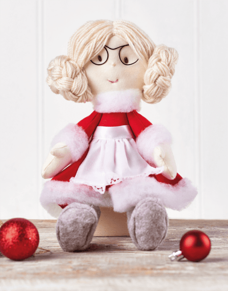 Mrs Claus Softie Toy Christmas Sewing Pattern