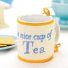 Embroidered mug hugs
