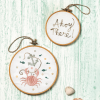 Nautical Embroidery Hoops Tutorial