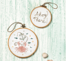 Nautical Embroidery Hoops Tutorial