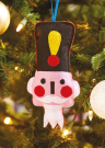 Felt Nutcracker Decorations Sewing Pattern