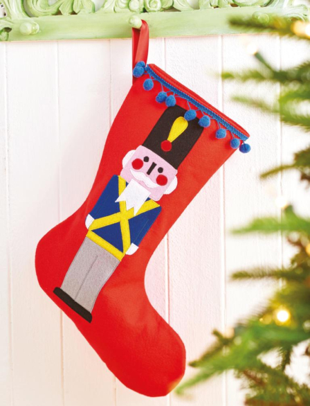 Felt Nutcracker Decorations Sewing Pattern