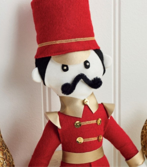 Nutcracker Soldier Toy Sewing Pattern