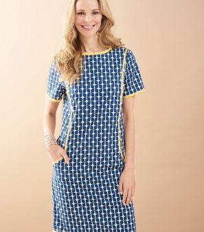 Retro Shift Dress Sewing Pattern