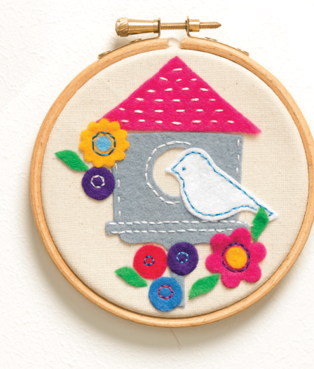 Folk wall hangings