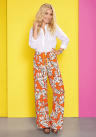 Easy Wide Leg Palazzo Pants Sewing Pattern