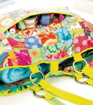 Patchwork Tote Bag