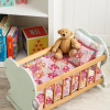 Patchwork Cot Bedding For Dolls Pattern
