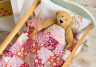 Patchwork Cot Bedding For Dolls Pattern