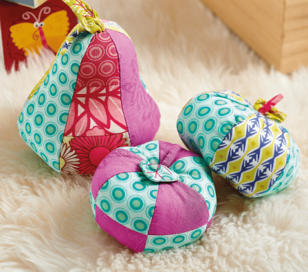 Simple Patchwork Fruit Sewing Pattern