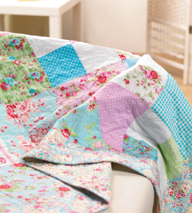 Easy patchwork quilt