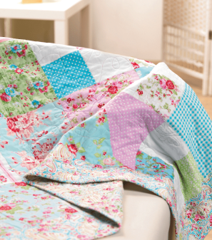 Easy patchwork quilt
